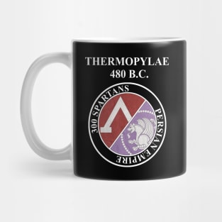 Thermopylae Sparta vs Persia Famous Battle Mug